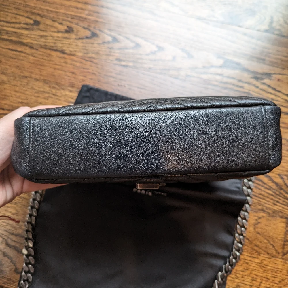 YSL College Black Gunmetal Bag Purse